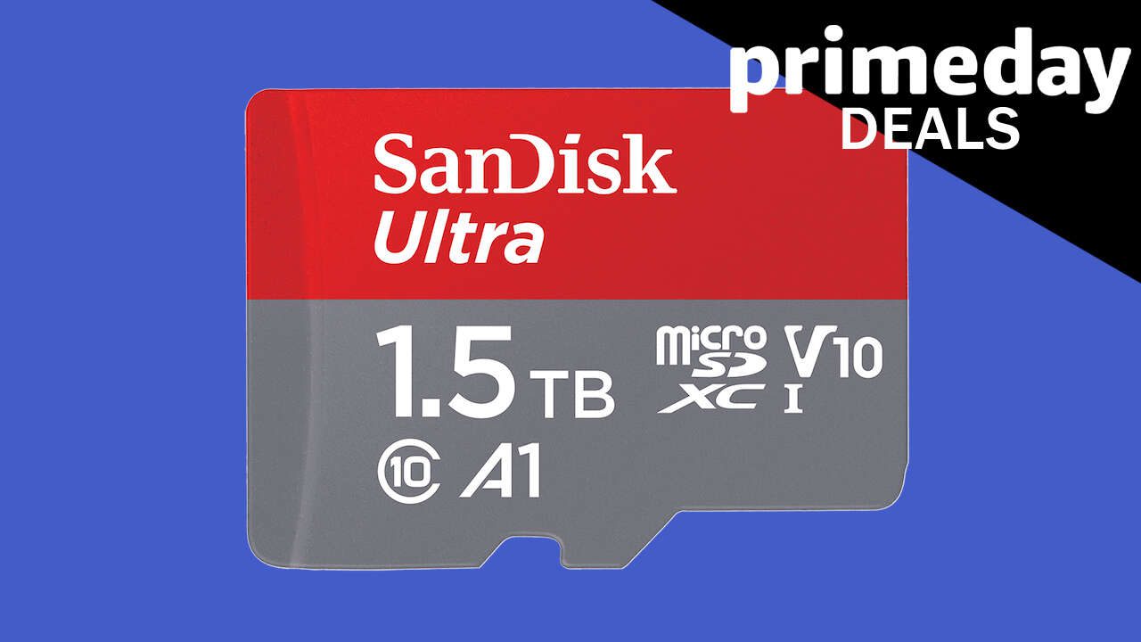 Offre de stockage Prime Day sur Steam Deck - La carte microSD SanDisk 1,5 To est à plus de 65 $ de réduction
