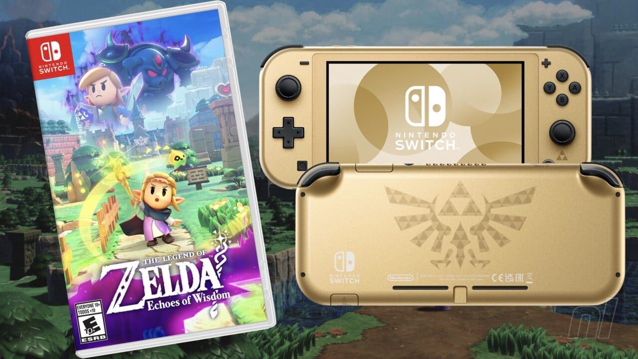 Où précommander Zelda : Echoes of Wisdom et Hyrule Edition Switch Lite - Guide
