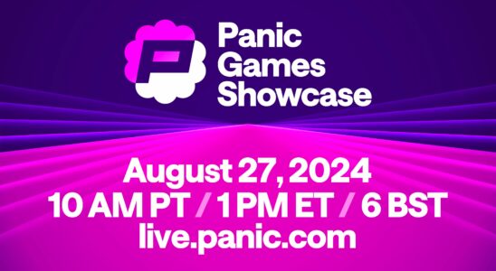 Panic Games Showcase 2024 prévu le 27 août