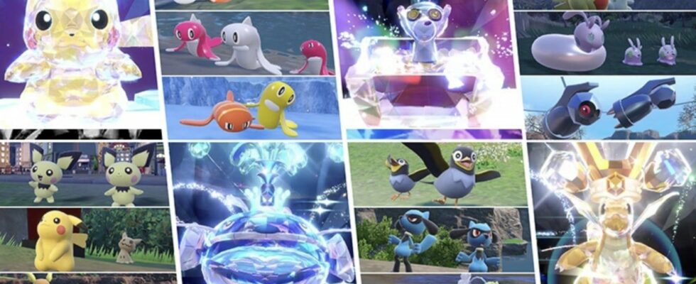 Pokémon Scarlet et Violet lancent quatre événements saisonniers cette semaine