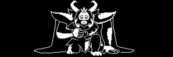 Asgore à genoux