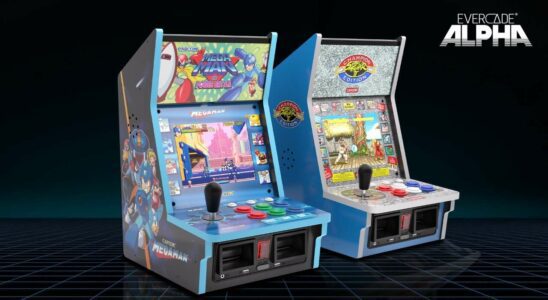 Précommandes des bornes d'arcade Evercade Alpha Street Fighter et Mega Man à prix réduit sur Amazon