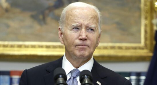President Joe Biden delivers remarks on the assassination attempt on Republican presidential candidate former President Donald Trump, at the White House on July 14, 2024 in Washington, DC. A shooter opened fire injuring former President Trump, killing one audience member and injuring others during a campaign event in Butler, Pennsylvania on July 13.