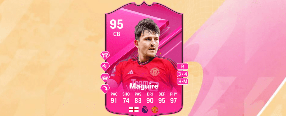 An image of Maguire FUTTIES SBC solutions in EA FC 24