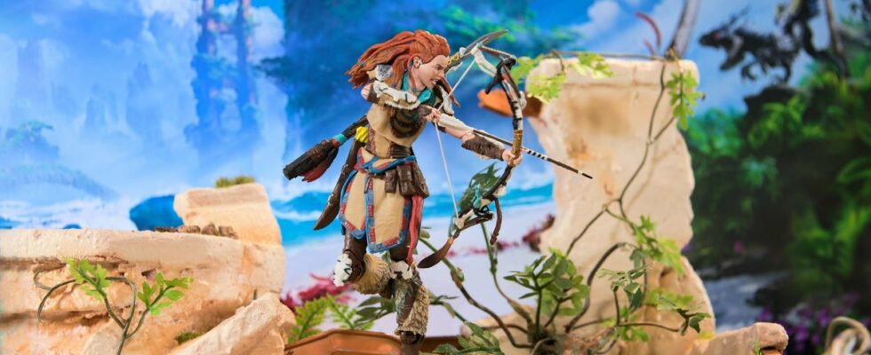 Sony lance une nouvelle collection officielle de figurines avec Aloy, Varl, Kratos, Atreus et Jin Sakai