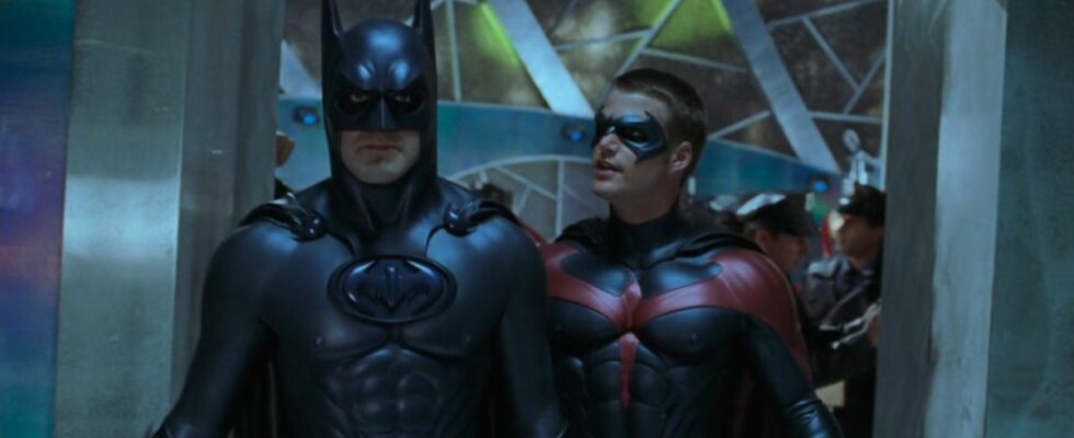 George Clooney as Batman and Chris O
