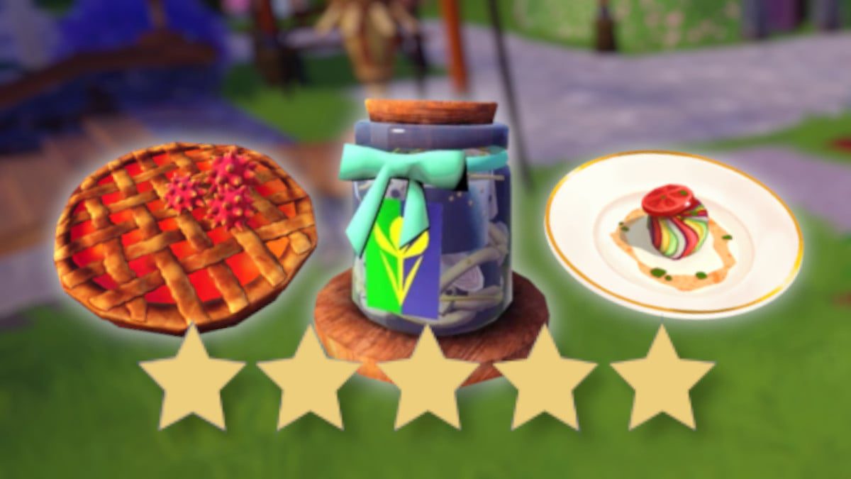 Some five star meals from Disney Dreamlight Valley