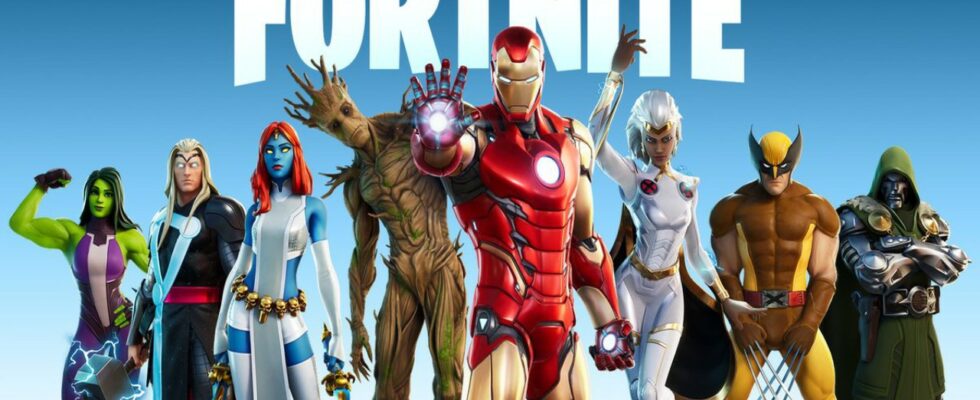 Un leaker de Fortnite confirme que la saison 4 sera une nouvelle saison Marvel