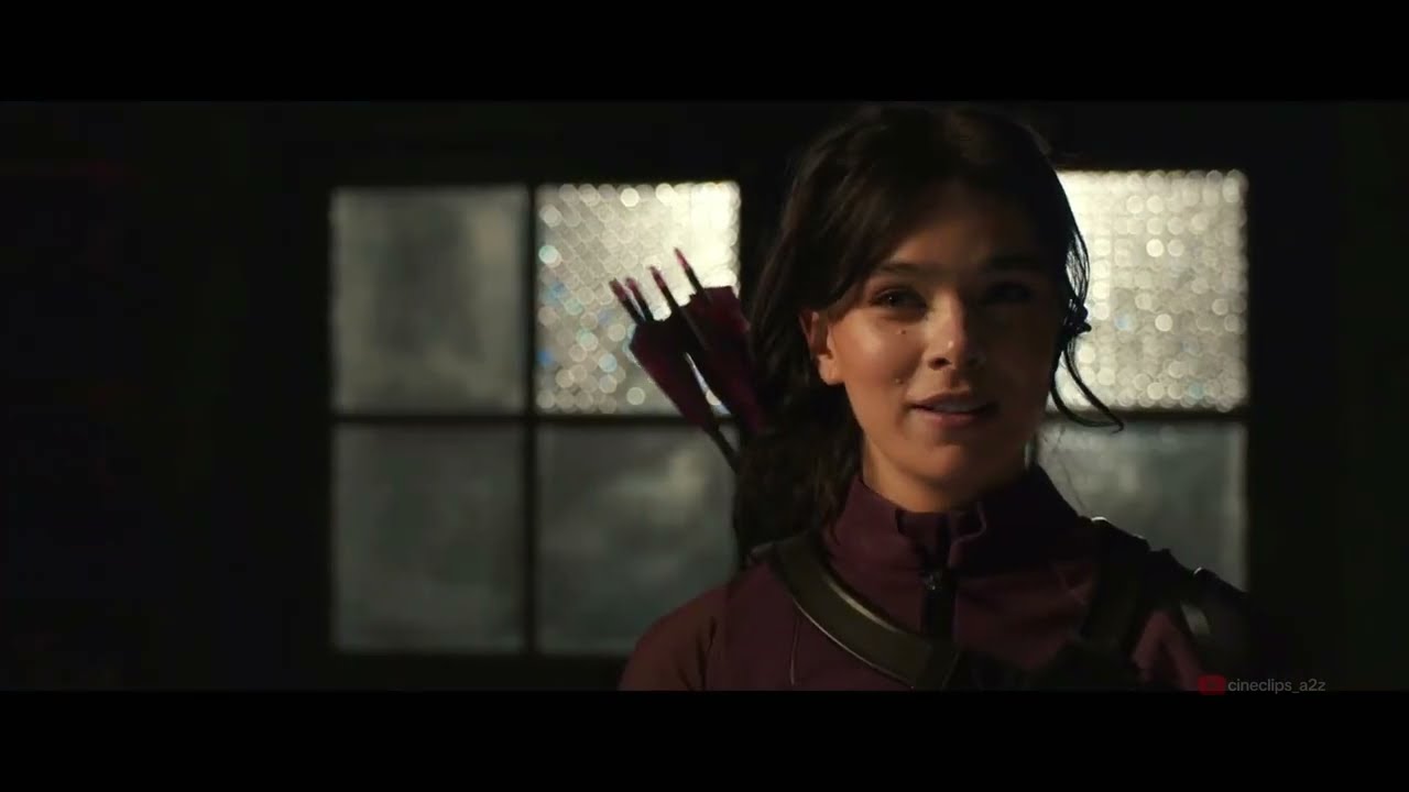 Caméo de Kate Bishop dans The Marvels (2023) | Scène de générique de The Marvels des studios Marvel (1/2) - YouTube