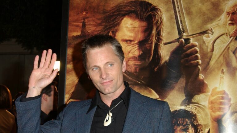 Viggo Mortensen at The Lord Of The Rings: The Return Of The King Los Angeles premiere. Photo by Jon Kopaloff/FilmMagic.