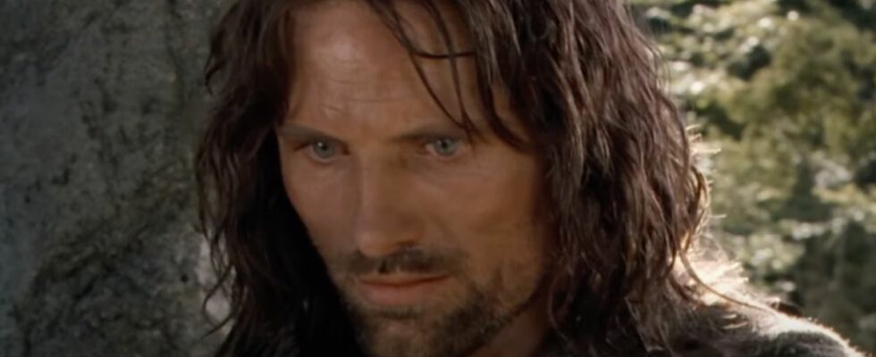 Viggo Mortensen as Aragorn in LOTR