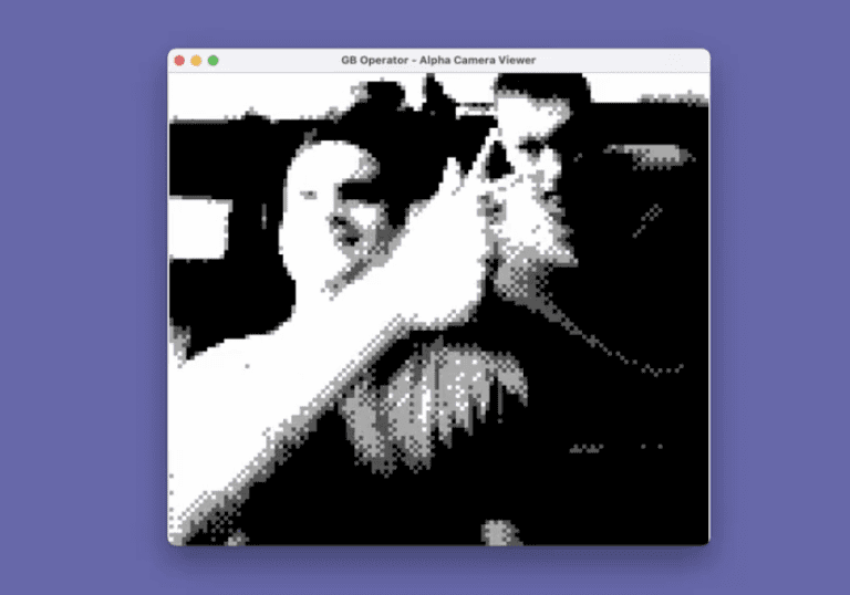 Votre prochaine webcam pourrait être une Game Boy Camera