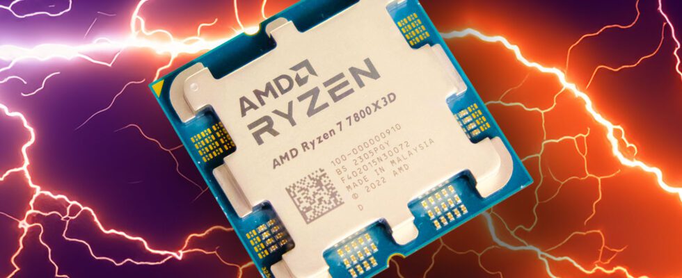 Vous pouvez overclocker les nouveaux processeurs Ryzen X3D d'AMD, contrairement au 7800X3D, selon une fuite