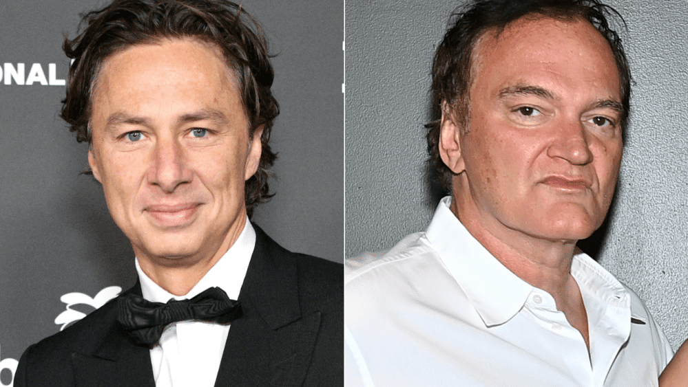 Zach Braff déclare que Quentin Tarantino a plaisanté en disant « Tu m'as volé mon putain de Grammy ! » après que « Garden State » a battu « Kill Bill » pour la meilleure bande originale : « Puis il m'a fait un gros câlin » Plus de Variety Les plus populaires À lire absolument Inscrivez-vous aux newsletters de Variety Plus de nos marques
	
	
