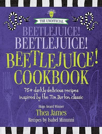 couverture du livre de recettes non officiel de Beetlejuice