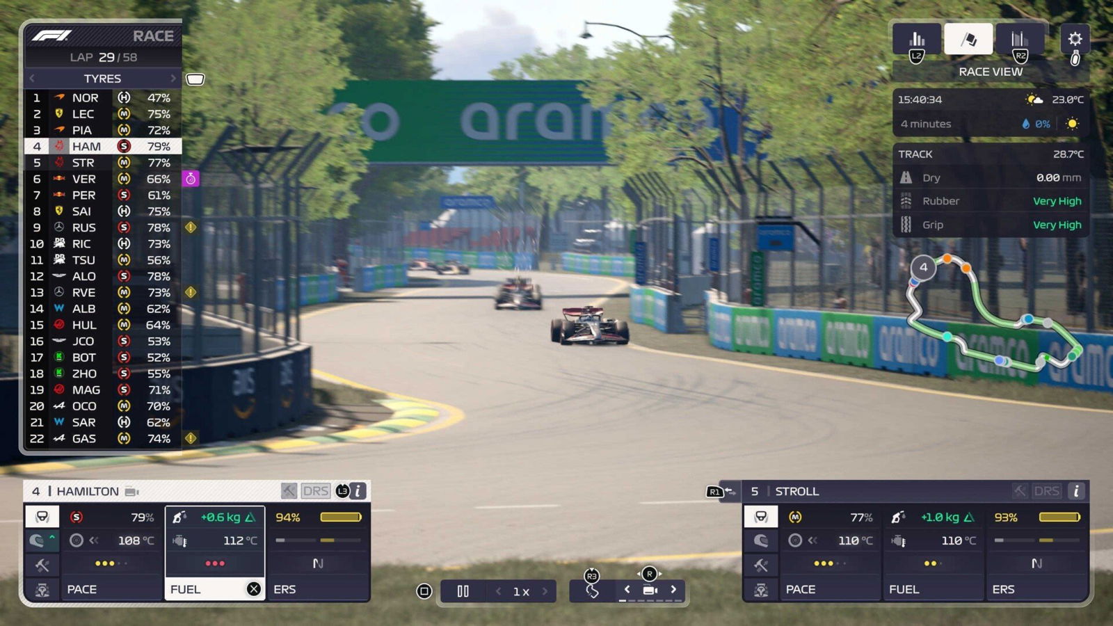 Test de F1 Manager 2024 (PS5)