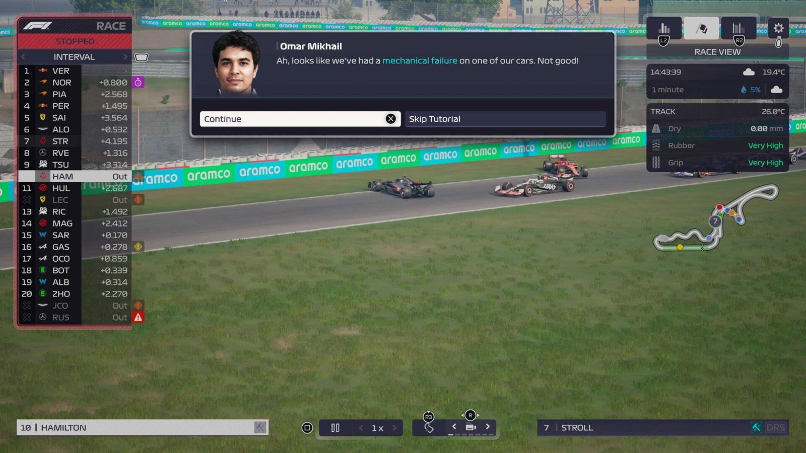 Test de F1 Manager 2024 (PS5)