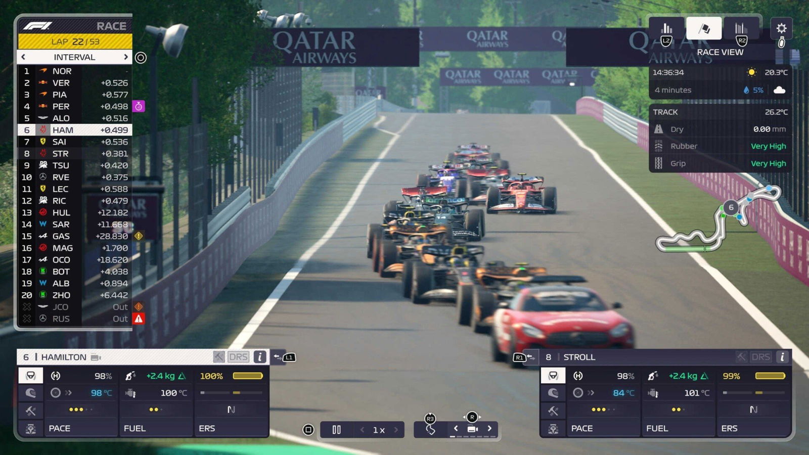 Test de F1 Manager 2024 (PS5)