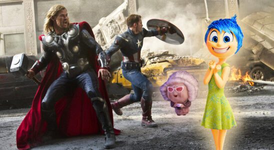 Vice-Versa 2 vient de sortir Avengers du top 10 du box-office de tous les temps