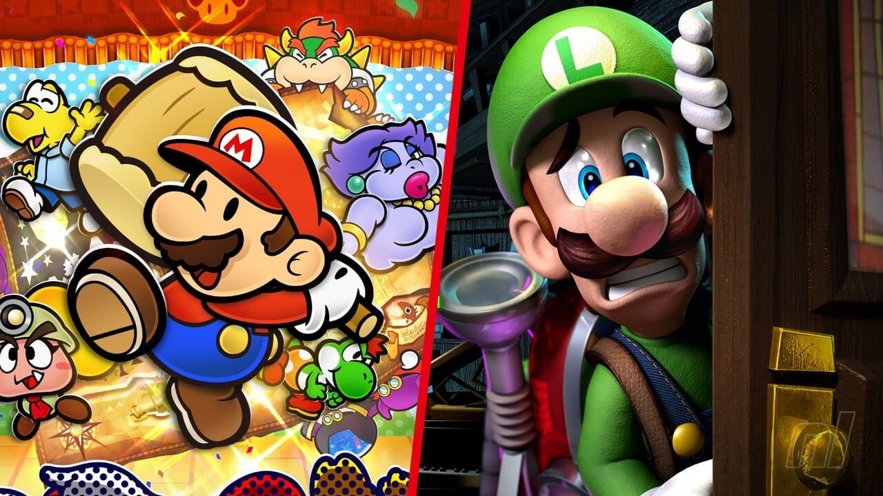 Paper Mario: The Thousand-Year Door et Luigi's Mansion 2 HD dépassent tous deux le million de ventes
