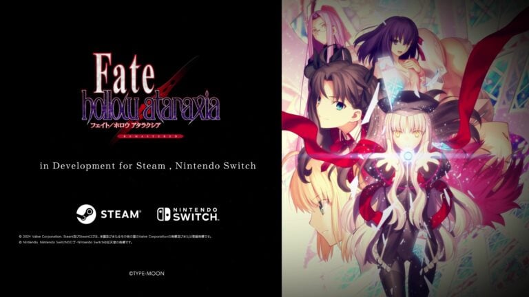 Fate/Hollow Ataraxia Remastered annoncé sur Switch
