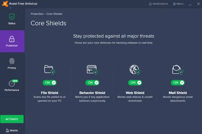 Avast Antivirus Gratuit