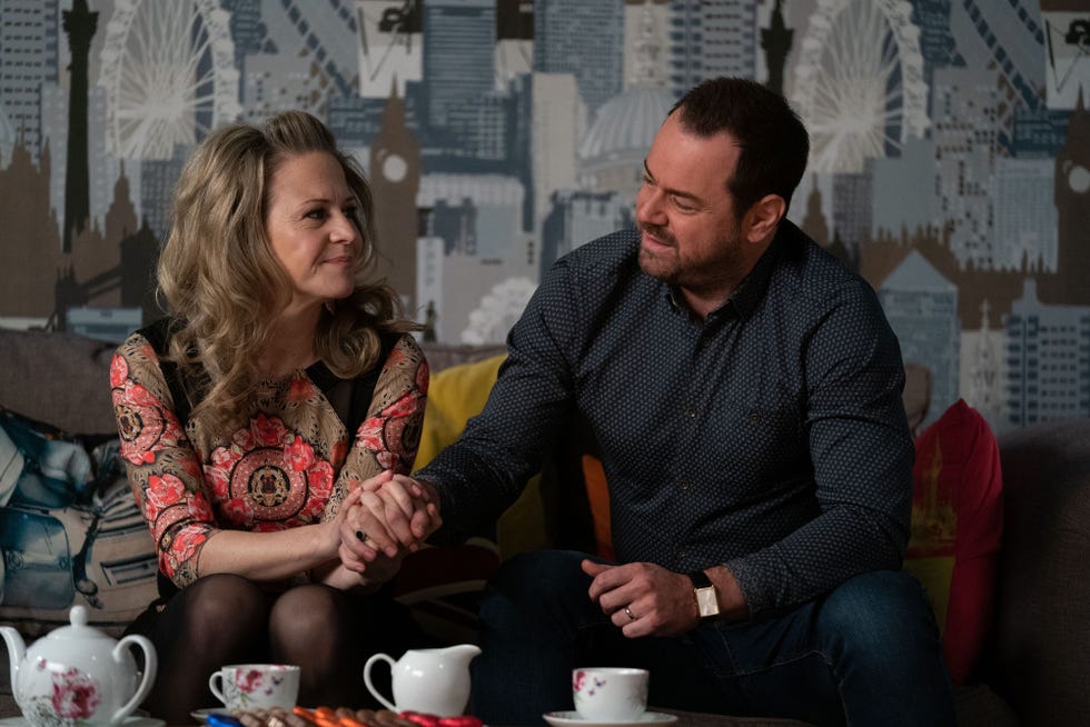 Linda et Mick Carter dans EastEnders