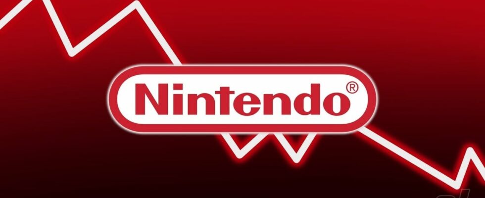 Le cours de l'action Nintendo chute en raison des craintes d'une récession aux États-Unis