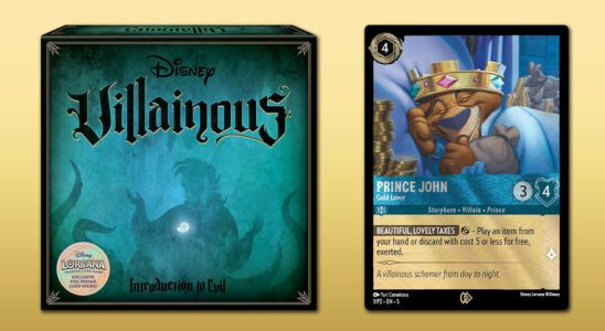 Obtenez une carte promotionnelle rare Disney Lorcana avec le jeu de société Villainous jusqu'à épuisement des stocks