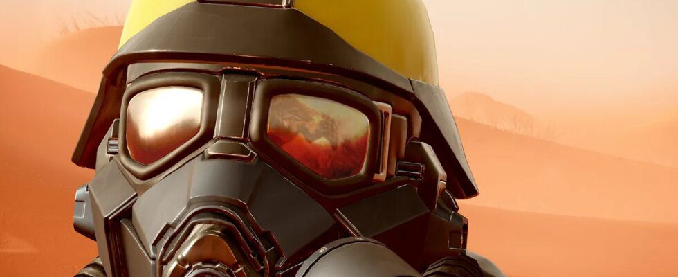 helldivers 2 democratic detonation diver close up helmet