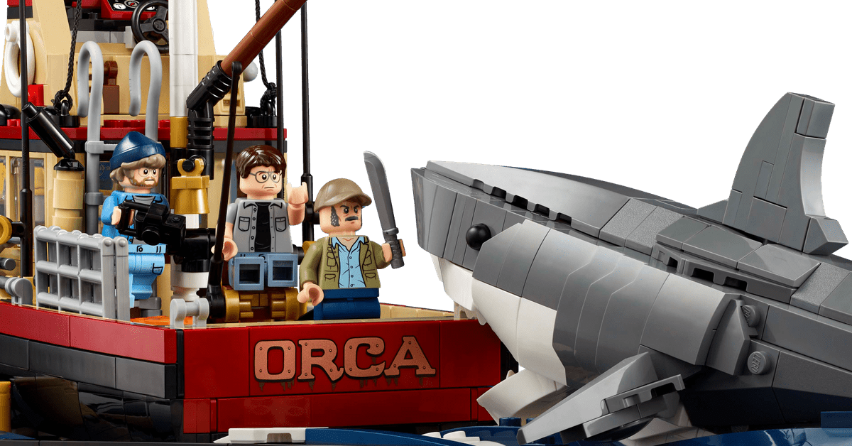 Ce superbe ensemble Lego Jaws est désormais disponible en précommande
