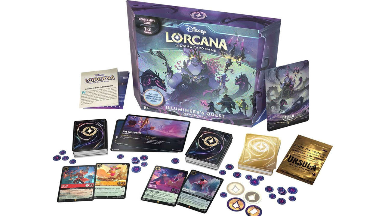 Le TCG Disney Lorcana bénéficie d'une réduction importante ce week-end, y compris le jeu de cartes coopératif
