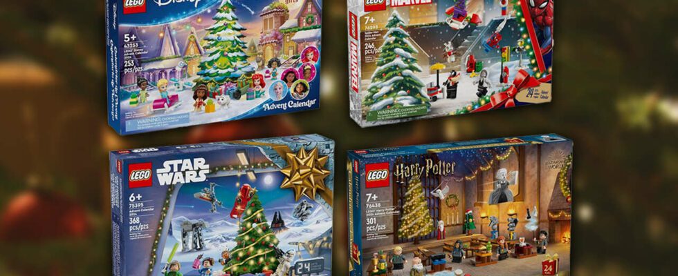 Calendriers de l'Avent Lego 2024 - Précommandez Star Wars, Spider-Man, Disney et plus sur Amazon