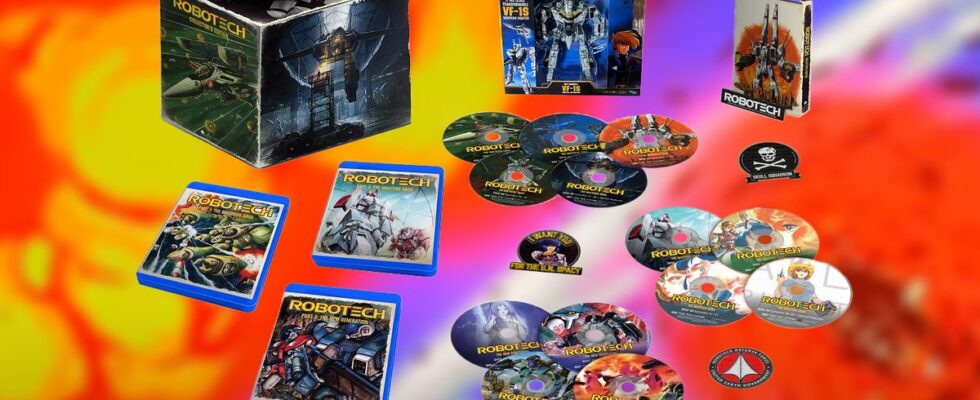 Vous pouvez vous procurer ce coffret Blu-ray Robotech à son prix le plus bas jamais atteint