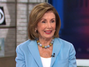 Capture d'écran de Nancy Pelosi sur CBS Mornings.