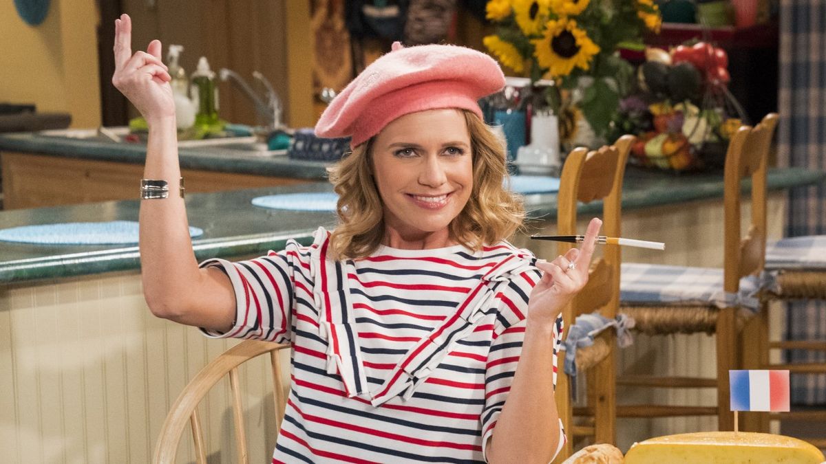 Andrea Barber as Kimmy Gibbler on Fuller House.