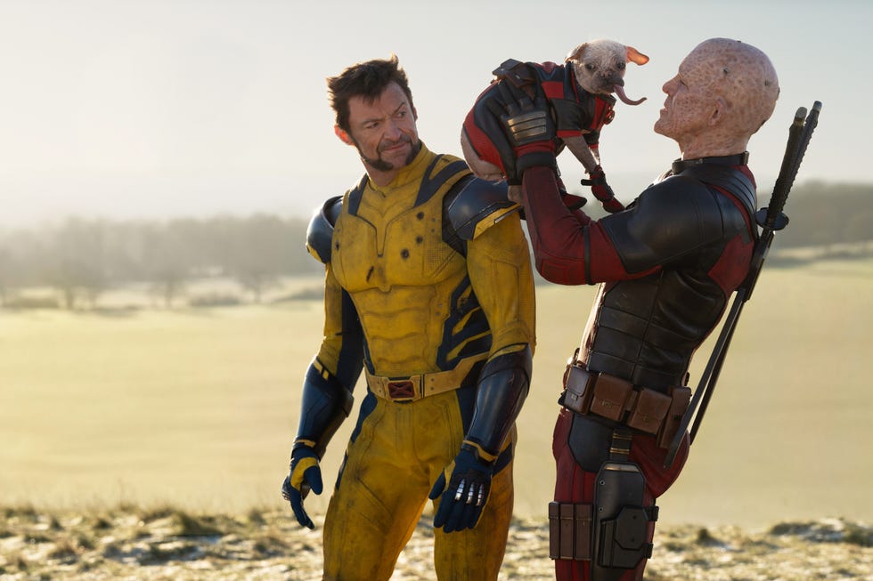 Hugh Jackman, Ryan Reynolds, Dogpool, Deadpool et Wolverine