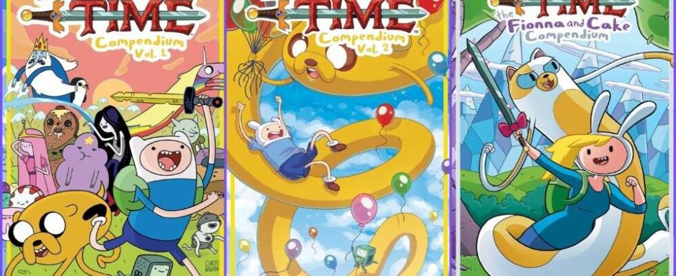 Les fans d'Adventure Time peuvent obtenir 75 bandes dessinées pour seulement 18 $