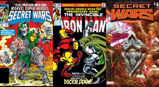 Best Doctor Doom comics tri-cover feature