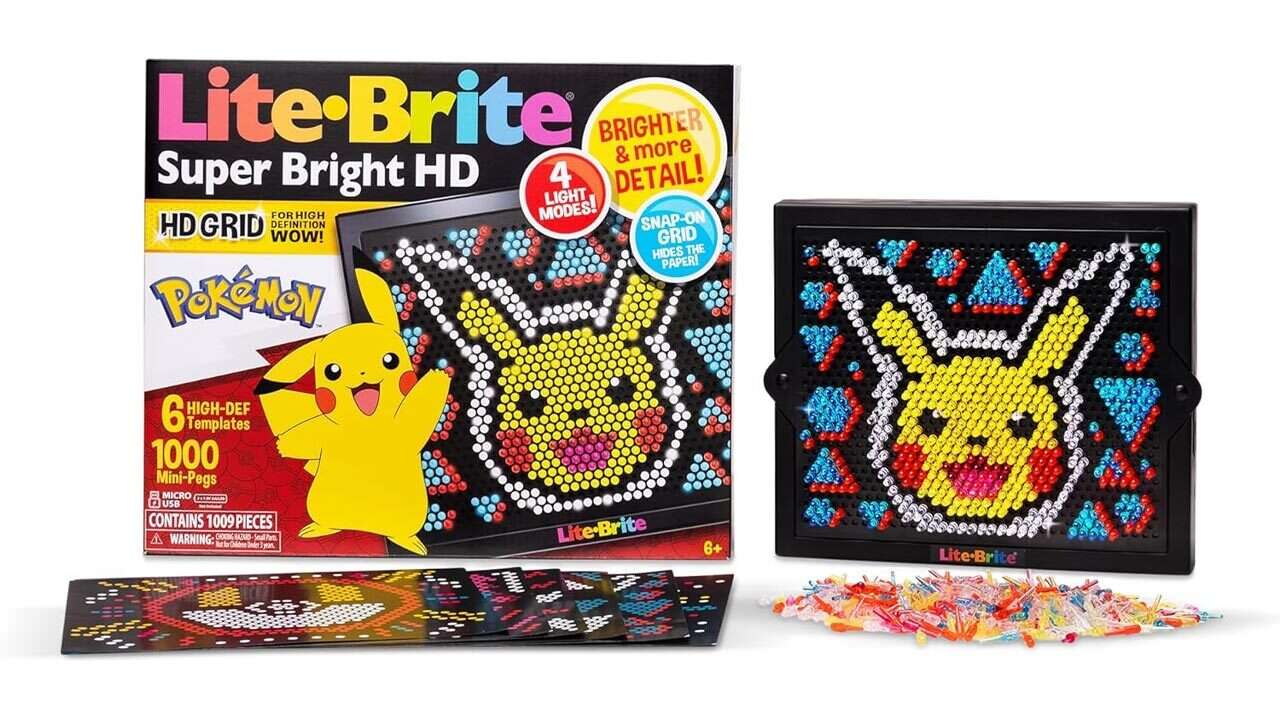 Pokemon Lite-Brite bénéficie d'une belle réduction sur Amazon
