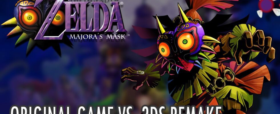 Zelda : Majora's Mask sur N64 et 3DS