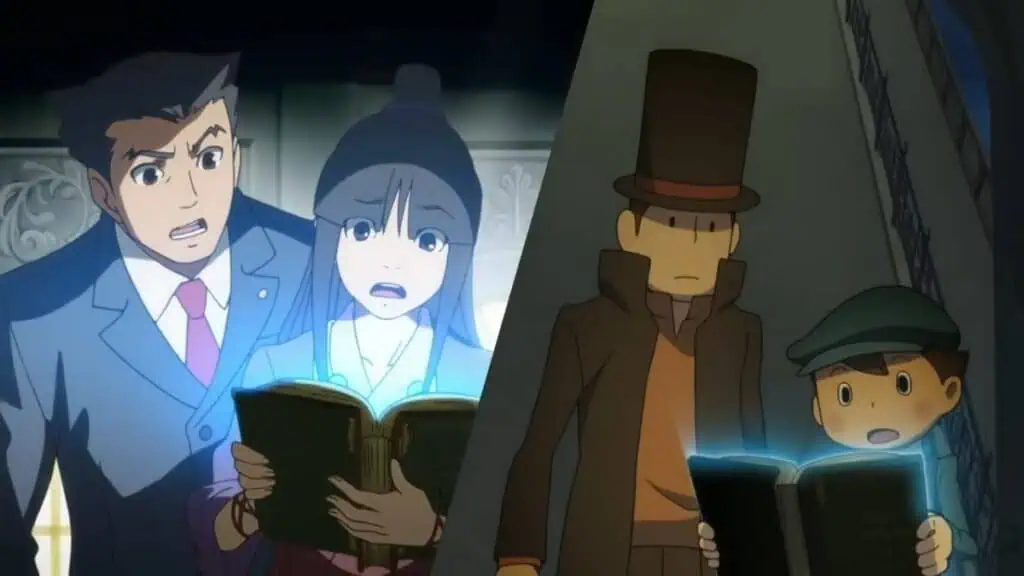 Cinématique du Professeur Layton contre Ace Attorney