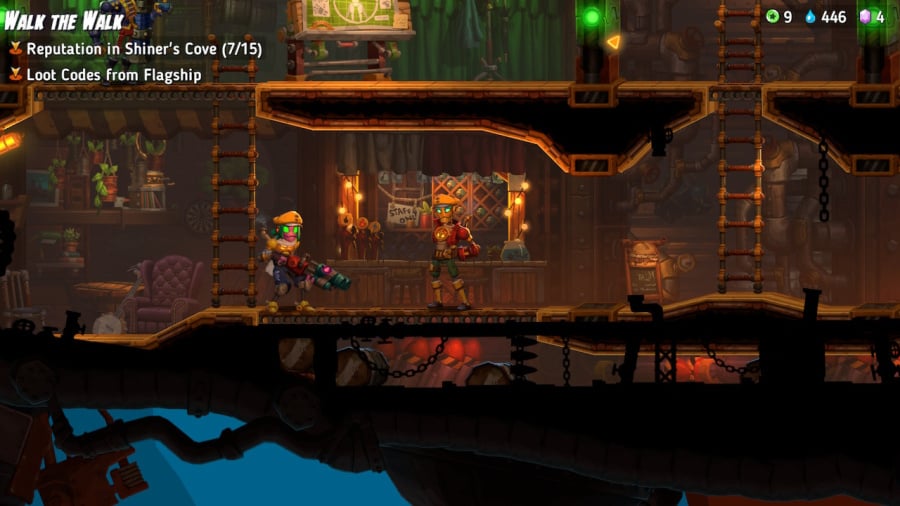 Test de SteamWorld Heist II – Capture d'écran 3 sur 6