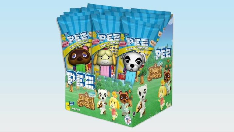 Les bonbons Pez sont assez horribles, mais ces distributeurs Animal Crossing à prix réduit sont mignons
