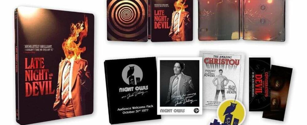 L'édition limitée Blu-Ray de Late Night With The Devil comprend des bonus uniques