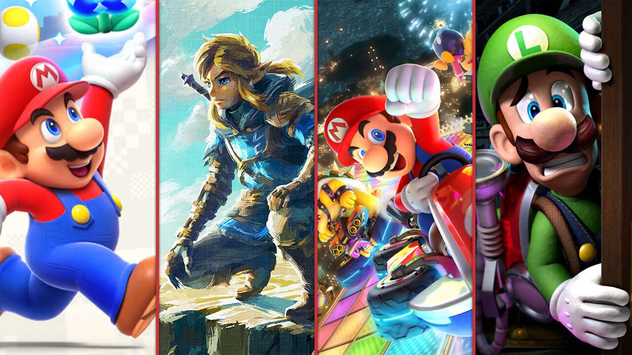 Les meilleures offres de jeux Nintendo Switch cette semaine - Jeux Zelda et Mario à prix réduits
