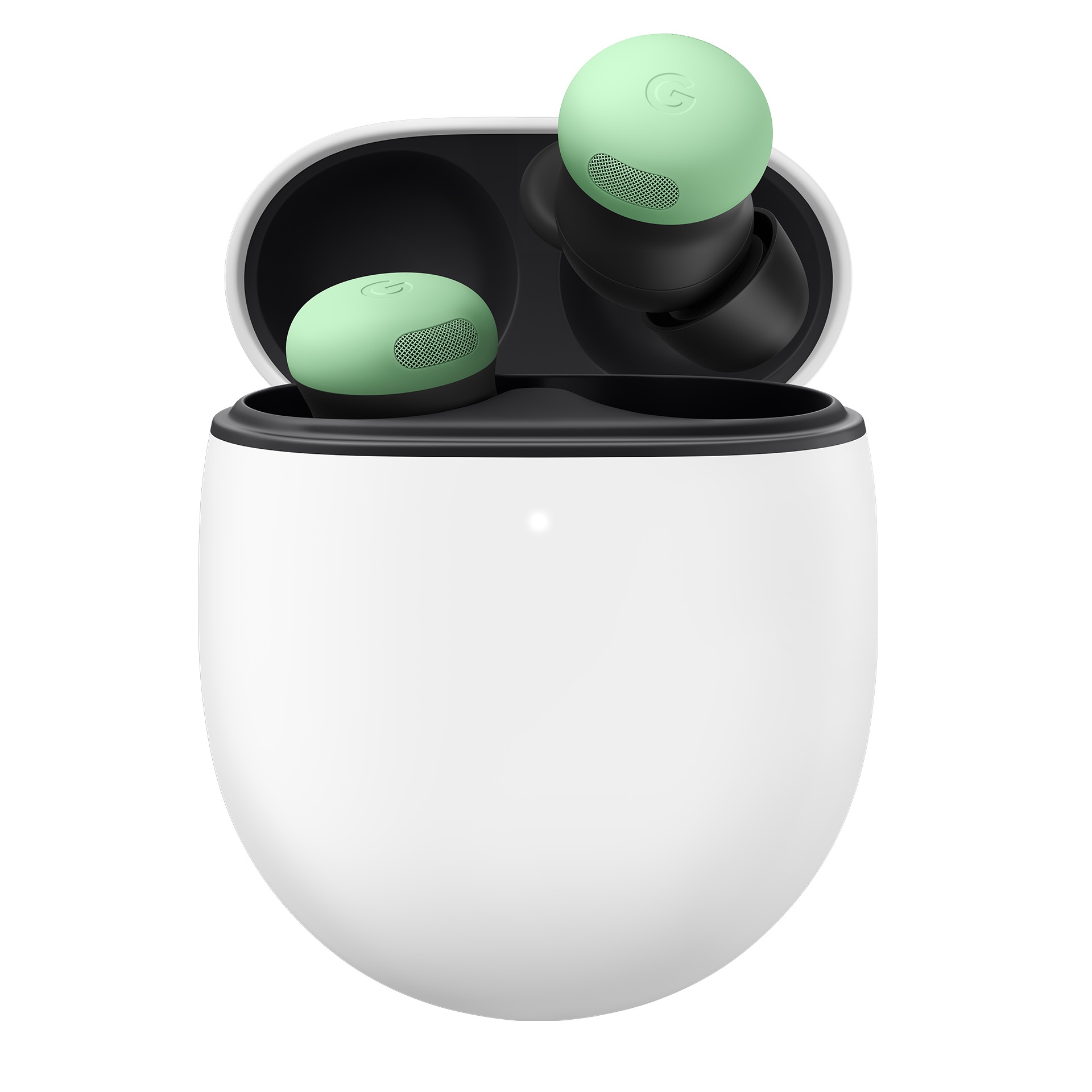 Les Pixel Buds Pro 2 en Wintergreen.