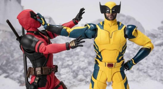 Les figurines d'action premium Deadpool et Wolverine de Tamashii Nations sont superbes