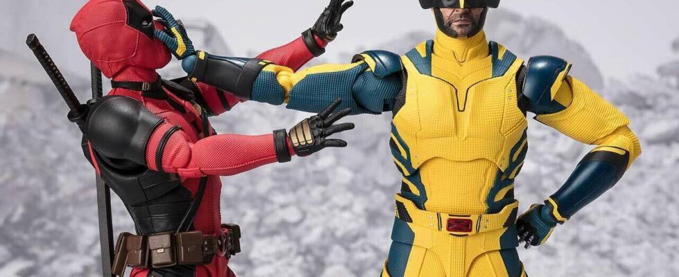 Les figurines d'action premium Deadpool et Wolverine de Tamashii Nations sont superbes