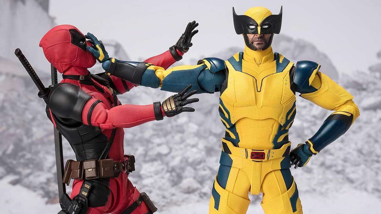 Les figurines d'action premium Deadpool et Wolverine de Tamashii Nations sont superbes
